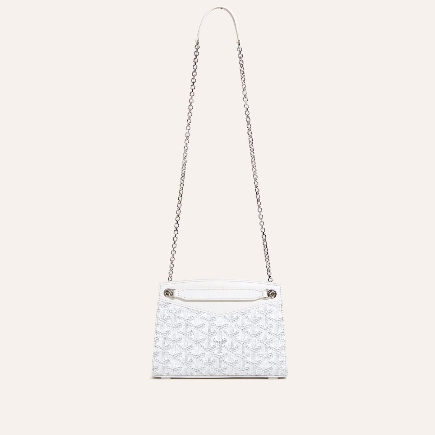 Goyard Rouette Structure Mini Bag White - Image 3